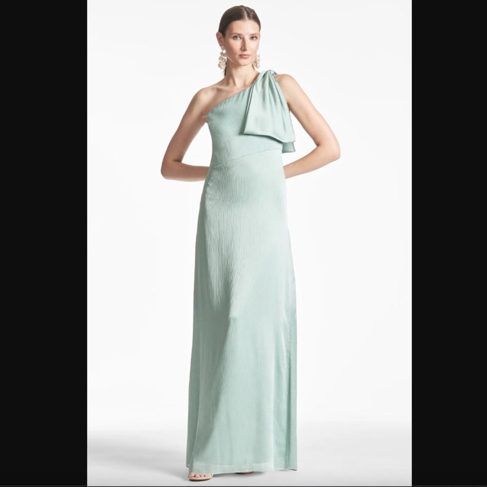 Sachin + Babi Chelsea Gown in Jade (Size 2)